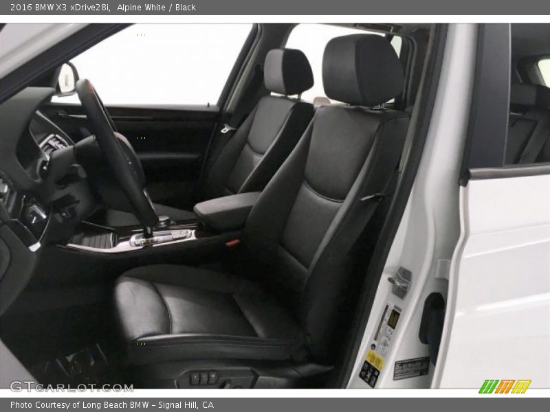 Alpine White / Black 2016 BMW X3 xDrive28i