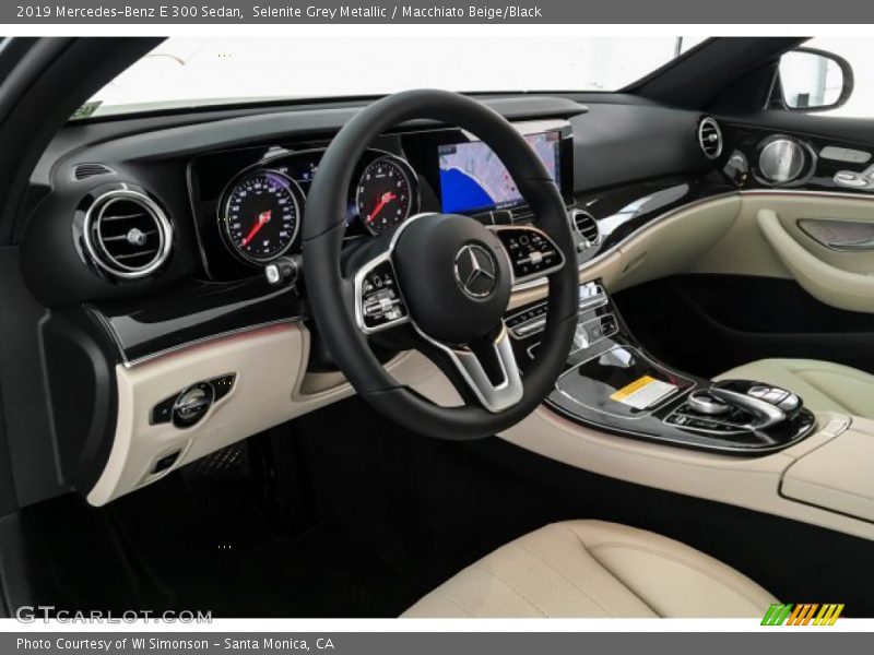 Selenite Grey Metallic / Macchiato Beige/Black 2019 Mercedes-Benz E 300 Sedan