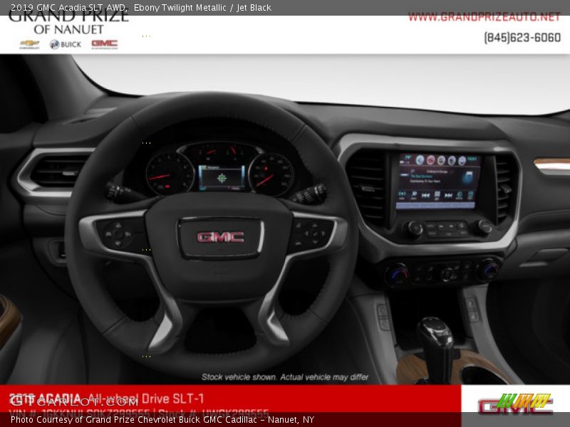 Ebony Twilight Metallic / Jet Black 2019 GMC Acadia SLT AWD