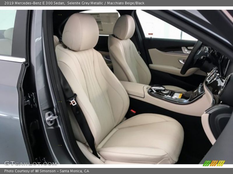 Selenite Grey Metallic / Macchiato Beige/Black 2019 Mercedes-Benz E 300 Sedan