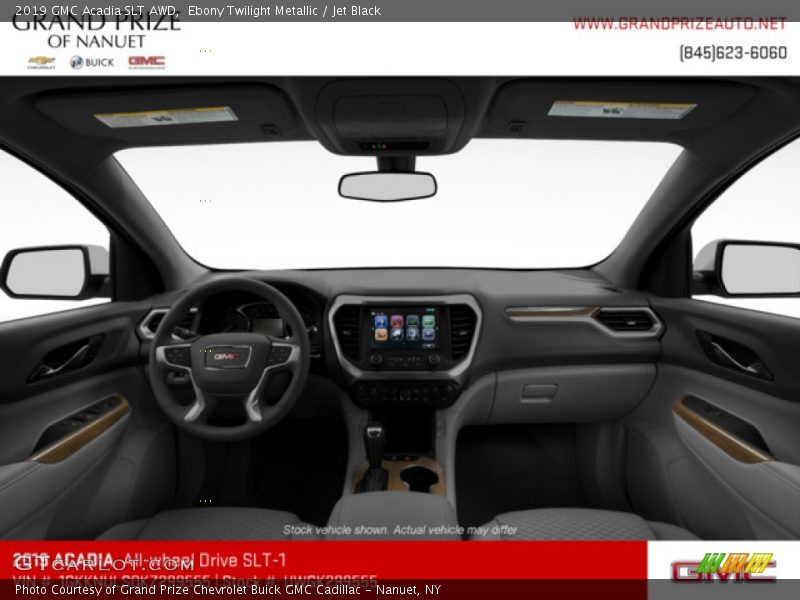 Ebony Twilight Metallic / Jet Black 2019 GMC Acadia SLT AWD