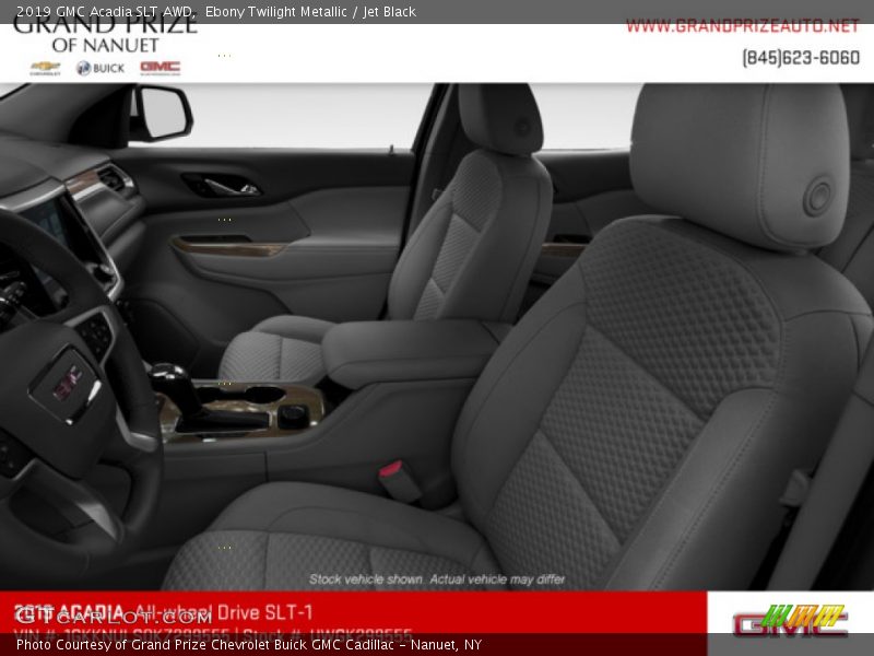 Ebony Twilight Metallic / Jet Black 2019 GMC Acadia SLT AWD