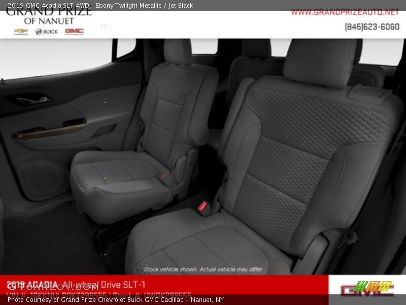 Ebony Twilight Metallic / Jet Black 2019 GMC Acadia SLT AWD