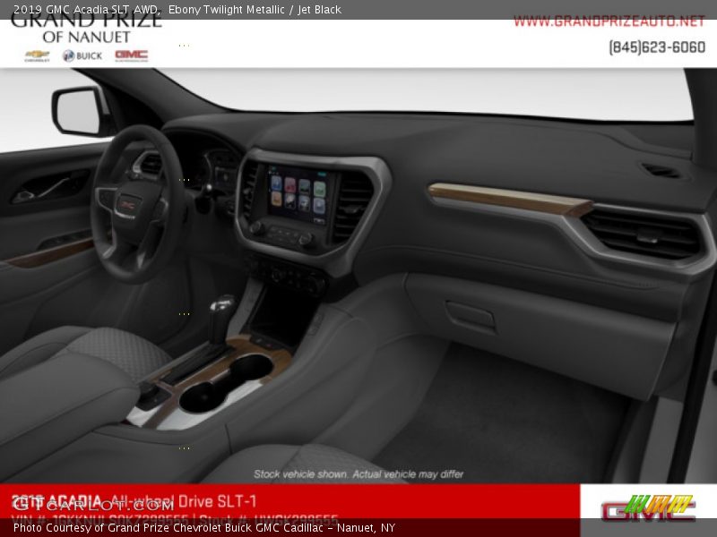 Ebony Twilight Metallic / Jet Black 2019 GMC Acadia SLT AWD