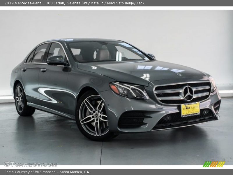 Selenite Grey Metallic / Macchiato Beige/Black 2019 Mercedes-Benz E 300 Sedan