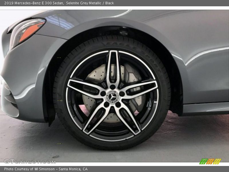 Selenite Grey Metallic / Black 2019 Mercedes-Benz E 300 Sedan