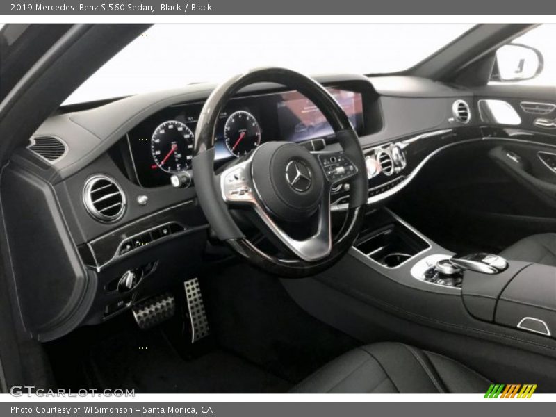 Black / Black 2019 Mercedes-Benz S 560 Sedan