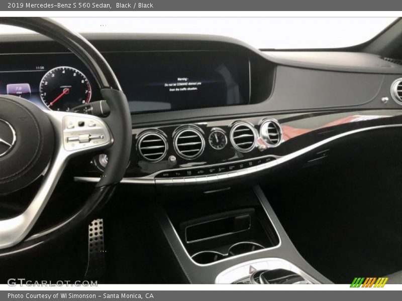 Black / Black 2019 Mercedes-Benz S 560 Sedan