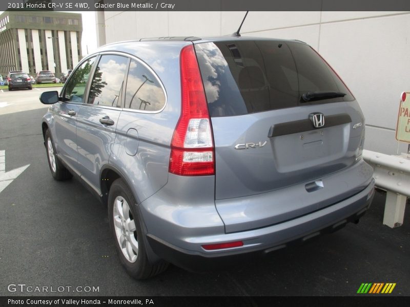 Glacier Blue Metallic / Gray 2011 Honda CR-V SE 4WD