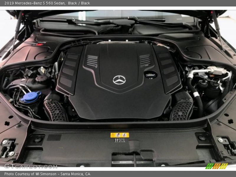 Black / Black 2019 Mercedes-Benz S 560 Sedan
