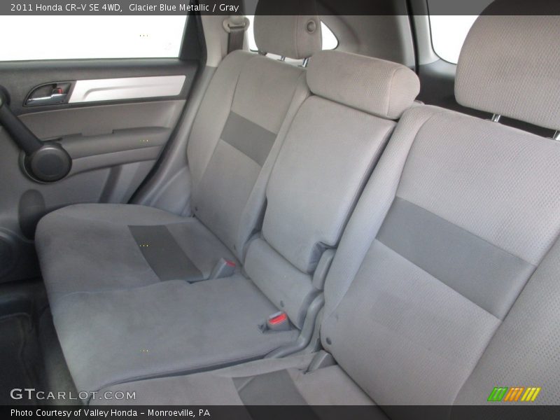 Glacier Blue Metallic / Gray 2011 Honda CR-V SE 4WD