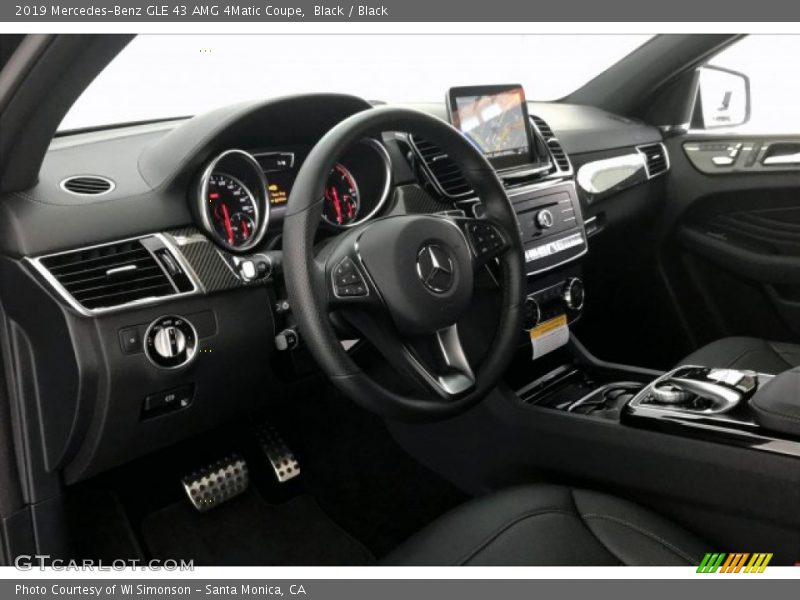 Black / Black 2019 Mercedes-Benz GLE 43 AMG 4Matic Coupe