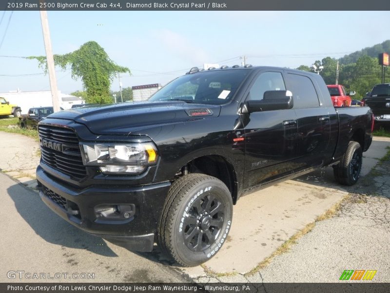 Diamond Black Crystal Pearl / Black 2019 Ram 2500 Bighorn Crew Cab 4x4