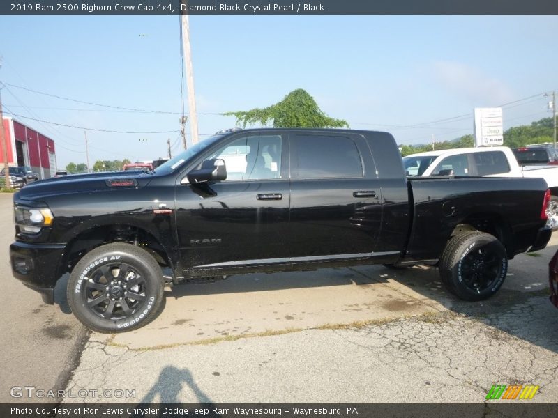 Diamond Black Crystal Pearl / Black 2019 Ram 2500 Bighorn Crew Cab 4x4
