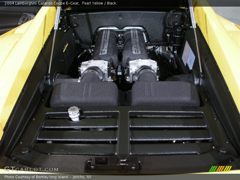 Pearl Yellow / Black 2004 Lamborghini Gallardo Coupe E-Gear