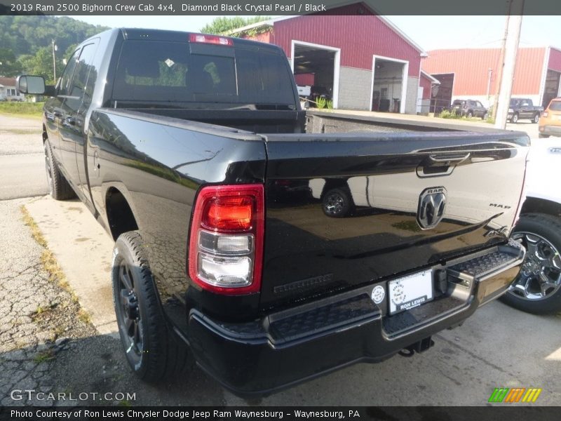 Diamond Black Crystal Pearl / Black 2019 Ram 2500 Bighorn Crew Cab 4x4