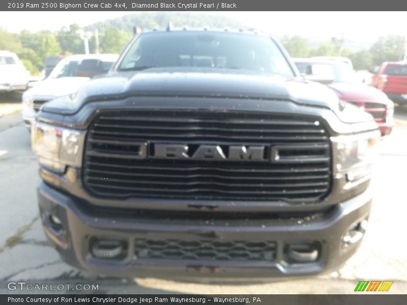 Diamond Black Crystal Pearl / Black 2019 Ram 2500 Bighorn Crew Cab 4x4