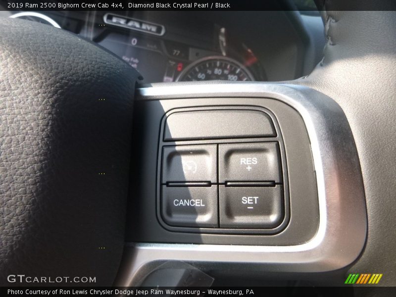 Diamond Black Crystal Pearl / Black 2019 Ram 2500 Bighorn Crew Cab 4x4