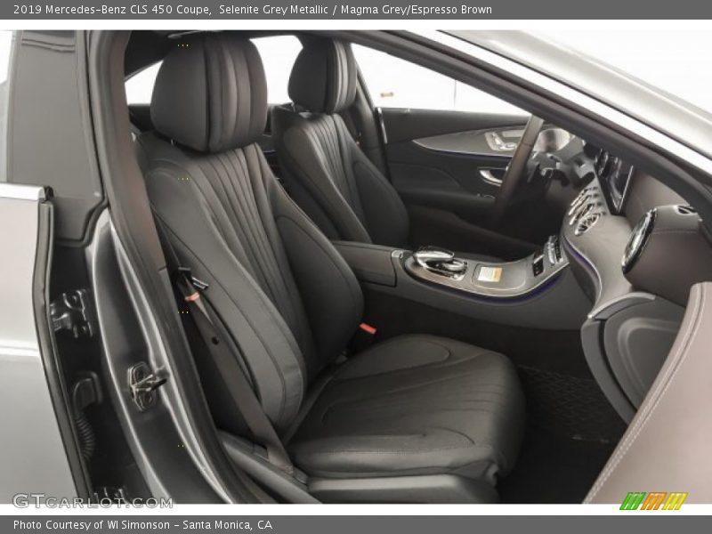 Selenite Grey Metallic / Magma Grey/Espresso Brown 2019 Mercedes-Benz CLS 450 Coupe