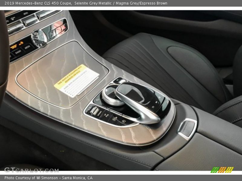 Selenite Grey Metallic / Magma Grey/Espresso Brown 2019 Mercedes-Benz CLS 450 Coupe