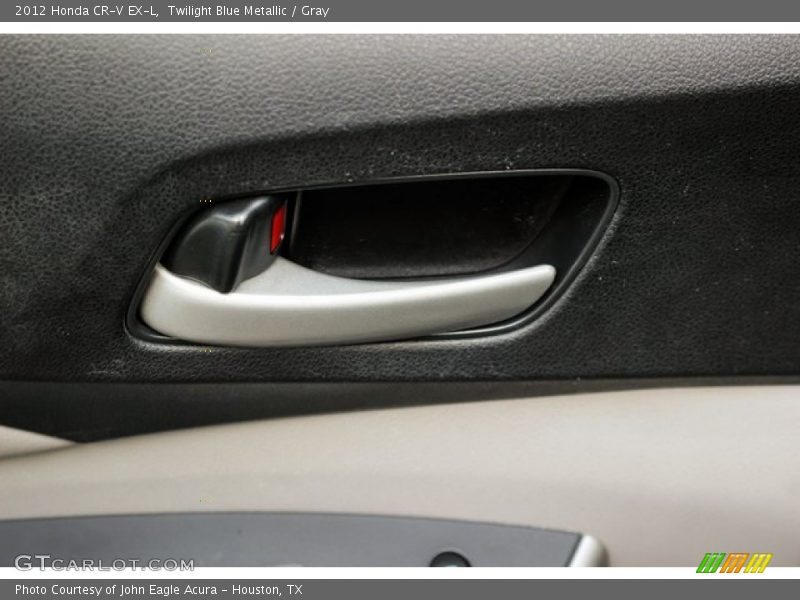 Twilight Blue Metallic / Gray 2012 Honda CR-V EX-L