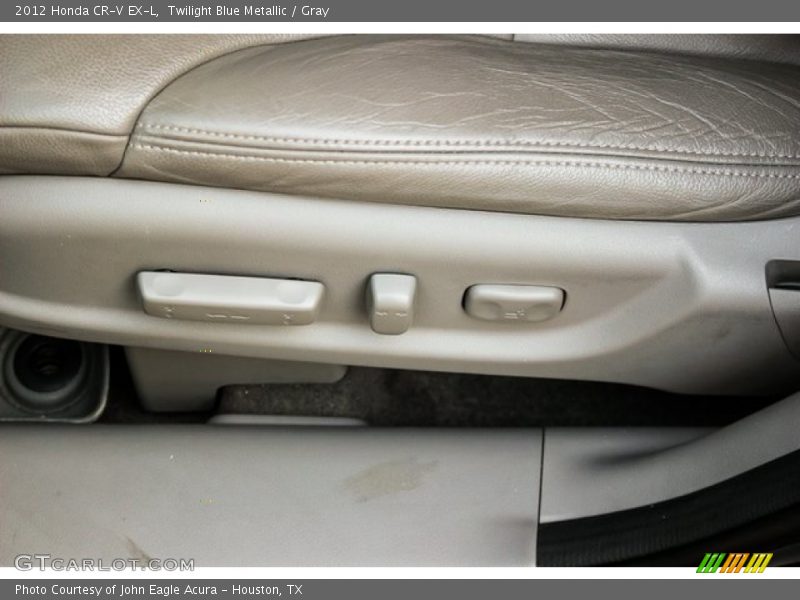Twilight Blue Metallic / Gray 2012 Honda CR-V EX-L