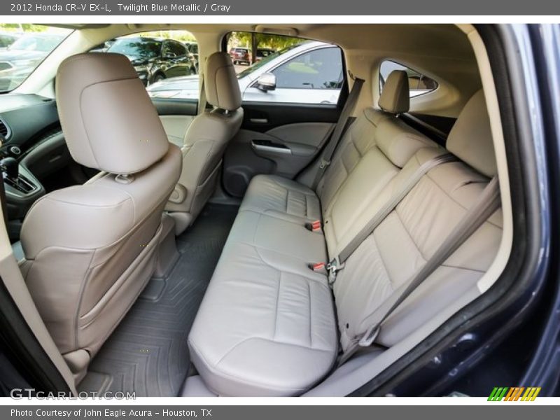 Twilight Blue Metallic / Gray 2012 Honda CR-V EX-L