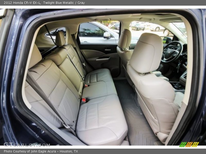Twilight Blue Metallic / Gray 2012 Honda CR-V EX-L