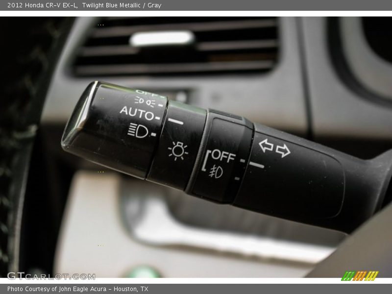 Twilight Blue Metallic / Gray 2012 Honda CR-V EX-L