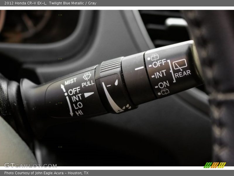 Twilight Blue Metallic / Gray 2012 Honda CR-V EX-L
