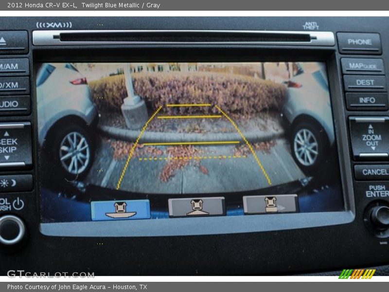 Twilight Blue Metallic / Gray 2012 Honda CR-V EX-L
