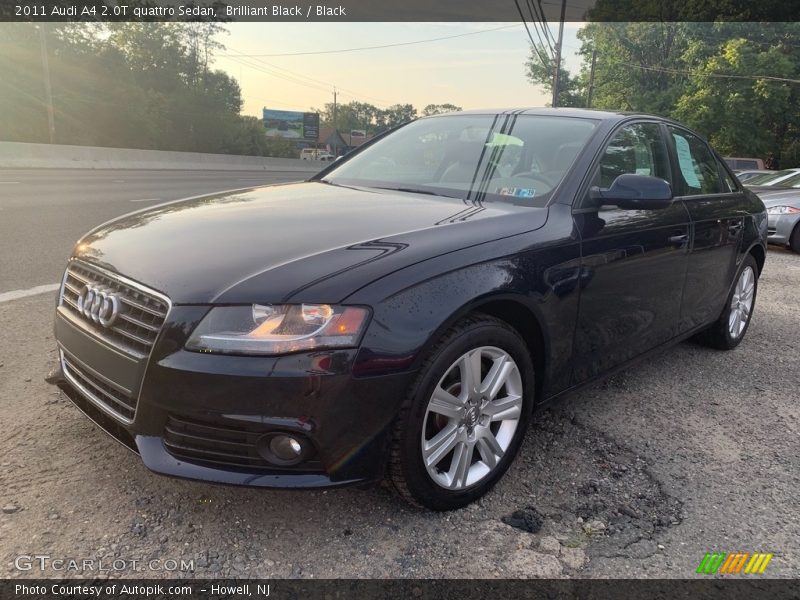Brilliant Black / Black 2011 Audi A4 2.0T quattro Sedan