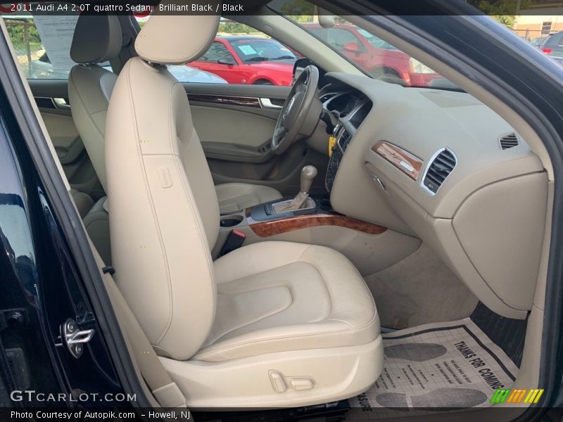 Brilliant Black / Black 2011 Audi A4 2.0T quattro Sedan