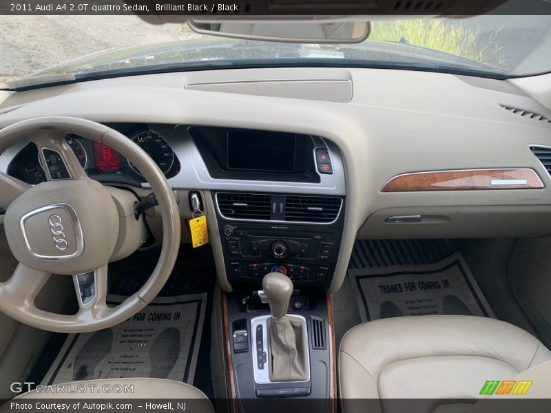 Brilliant Black / Black 2011 Audi A4 2.0T quattro Sedan