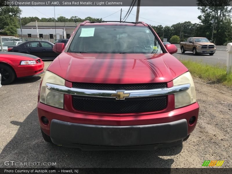 Salsa Red Metallic / Light Cashmere 2006 Chevrolet Equinox LT AWD
