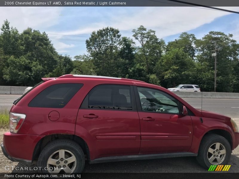 Salsa Red Metallic / Light Cashmere 2006 Chevrolet Equinox LT AWD