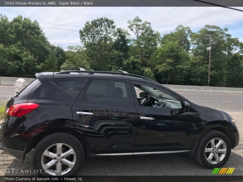 Super Black / Black 2009 Nissan Murano SL AWD