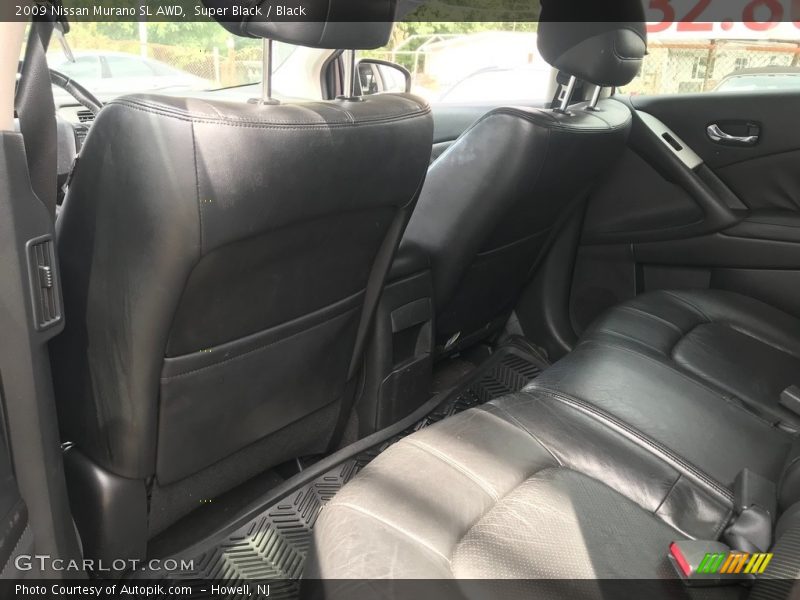 Super Black / Black 2009 Nissan Murano SL AWD
