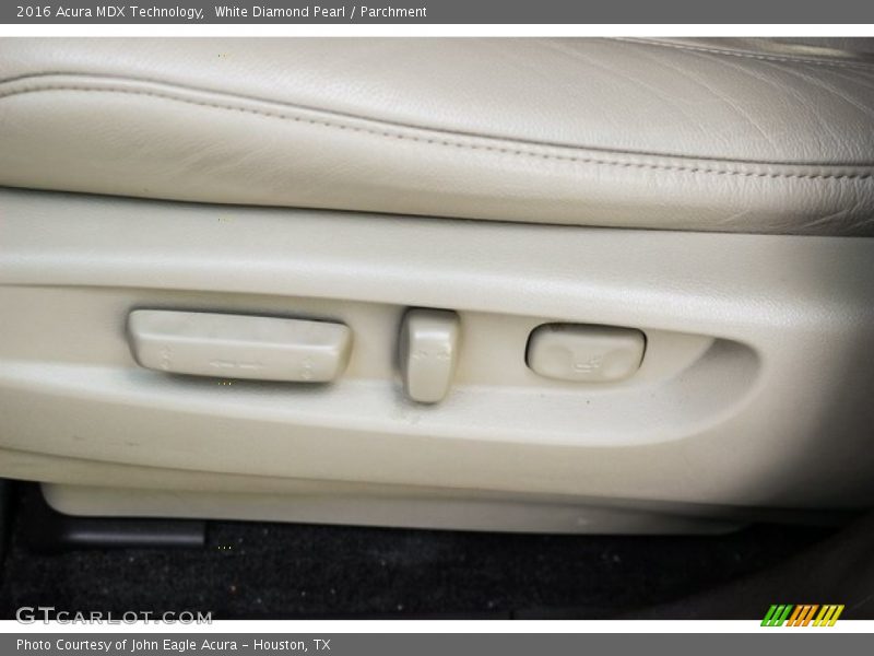 White Diamond Pearl / Parchment 2016 Acura MDX Technology