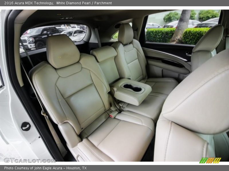 White Diamond Pearl / Parchment 2016 Acura MDX Technology