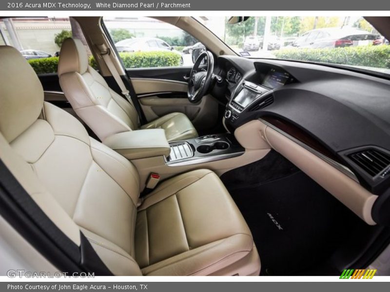 White Diamond Pearl / Parchment 2016 Acura MDX Technology