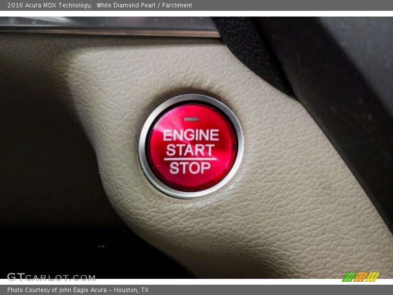 White Diamond Pearl / Parchment 2016 Acura MDX Technology