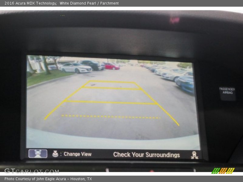 White Diamond Pearl / Parchment 2016 Acura MDX Technology