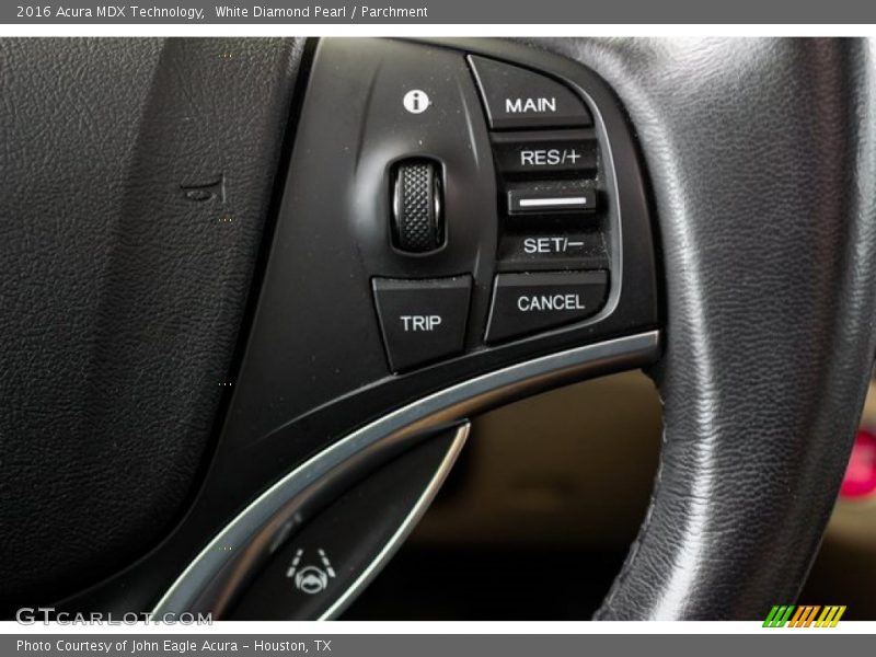 White Diamond Pearl / Parchment 2016 Acura MDX Technology