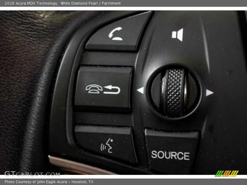 White Diamond Pearl / Parchment 2016 Acura MDX Technology