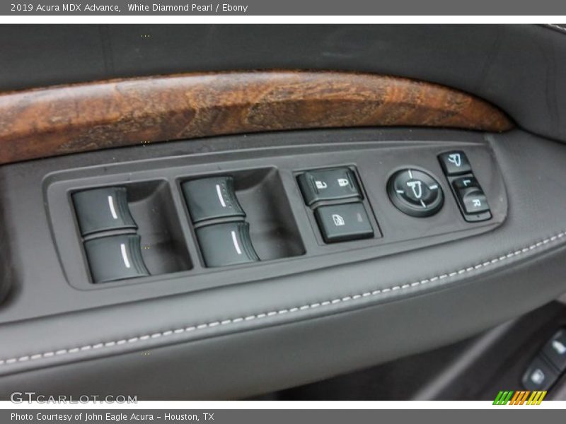 White Diamond Pearl / Ebony 2019 Acura MDX Advance