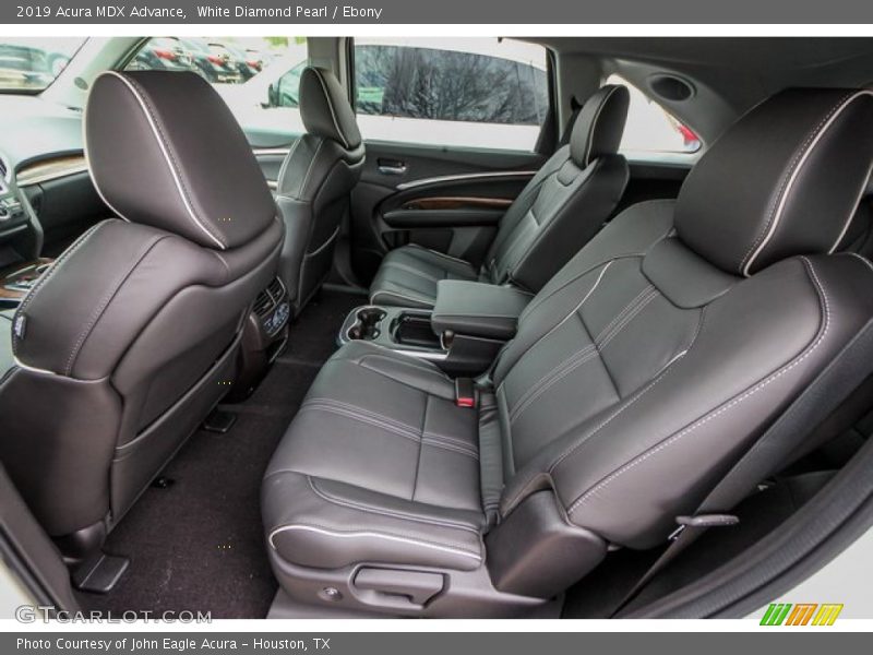 White Diamond Pearl / Ebony 2019 Acura MDX Advance