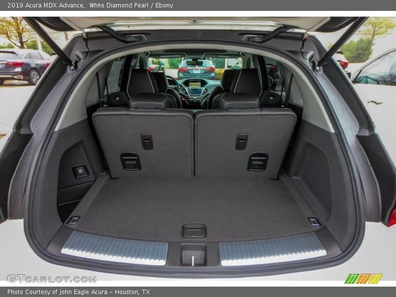 White Diamond Pearl / Ebony 2019 Acura MDX Advance