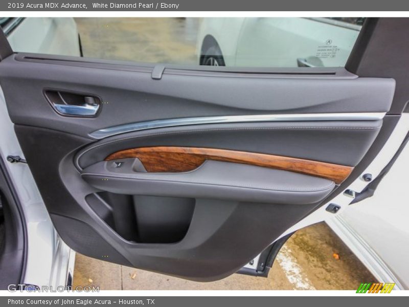 White Diamond Pearl / Ebony 2019 Acura MDX Advance