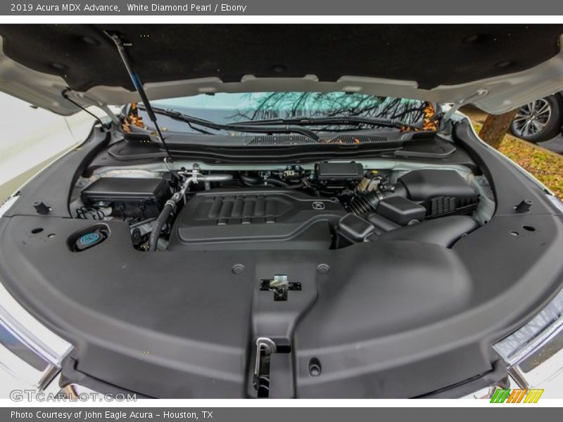White Diamond Pearl / Ebony 2019 Acura MDX Advance